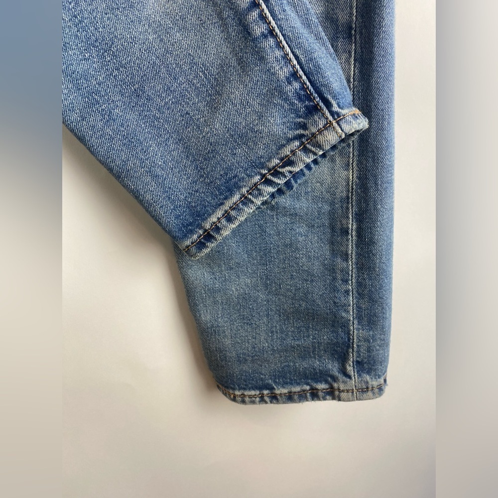 New Levi's 512 reworked patches re/done sewn Size‎ 31 - Picture 3 of 14